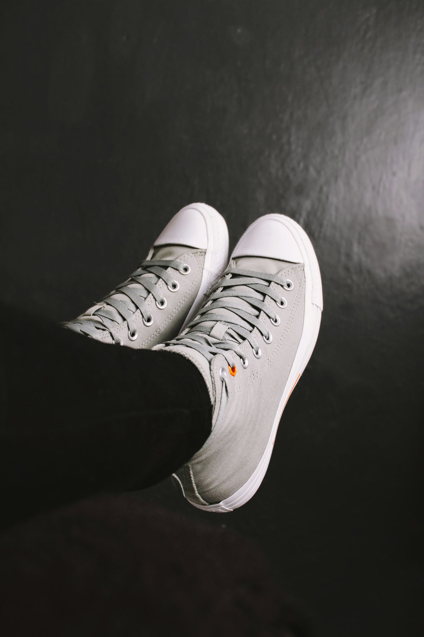 Light Grey Canvas Sneakers